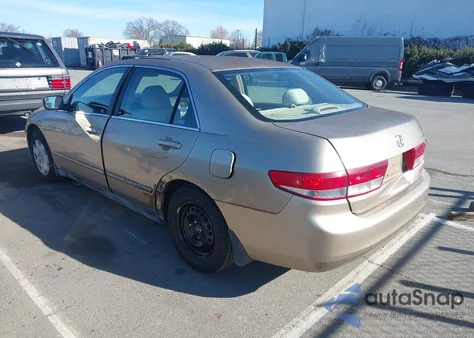 2004 Honda Accord 2.4 Lx from USA, damaged, VIN 1HGCM56344A002500